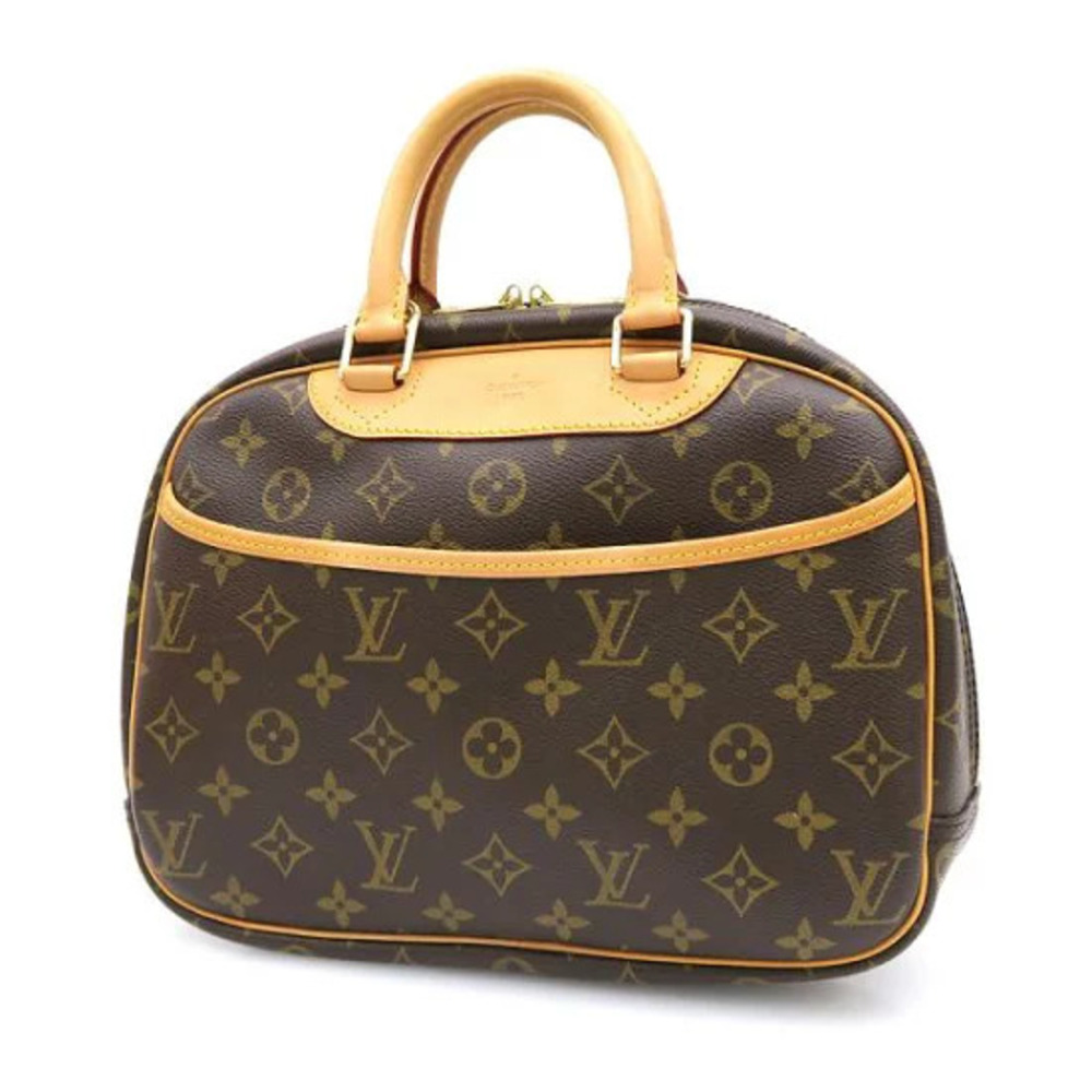 Louis Vuitton Trouville Monogram Shoulder Bag Brown